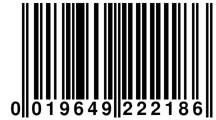 0 019649 222186