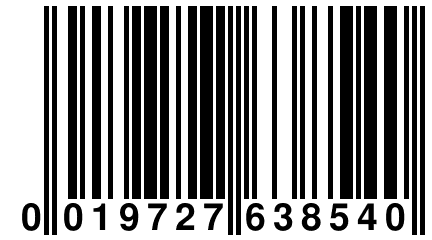 0 019727 638540