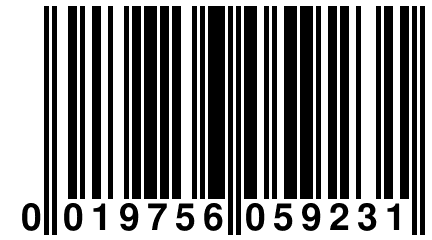 0 019756 059231