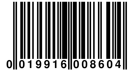 0 019916 008604