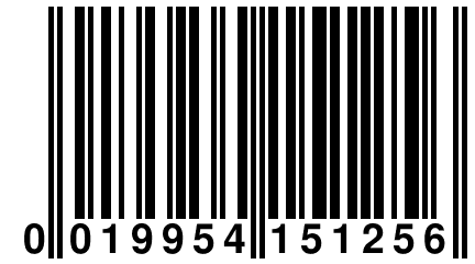 0 019954 151256