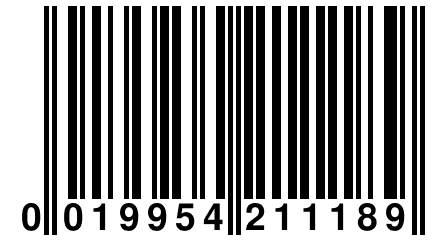 0 019954 211189