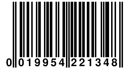 0 019954 221348