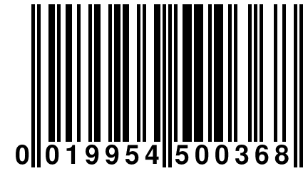 0 019954 500368