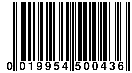 0 019954 500436