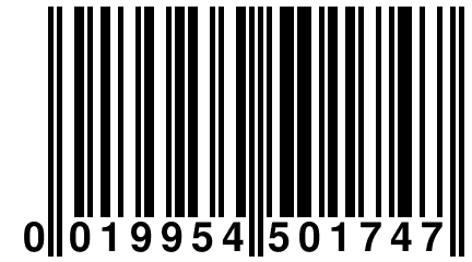 0 019954 501747