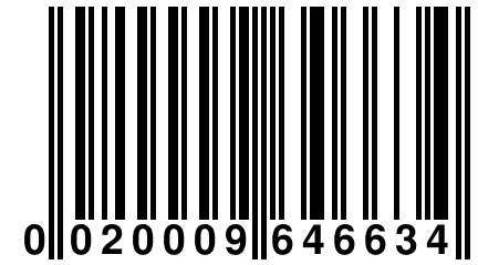 0 020009 646634