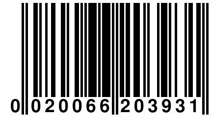 0 020066 203931