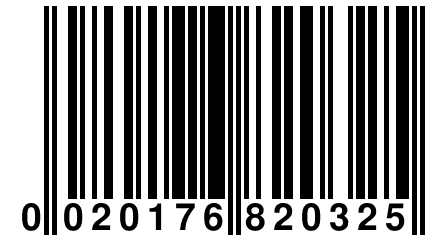 0 020176 820325