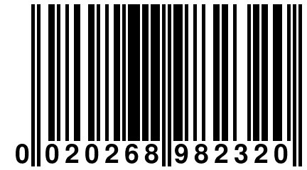 0 020268 982320