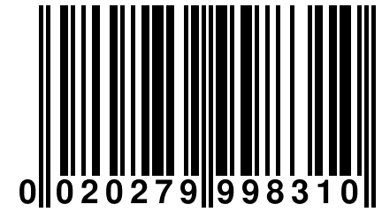 0 020279 998310