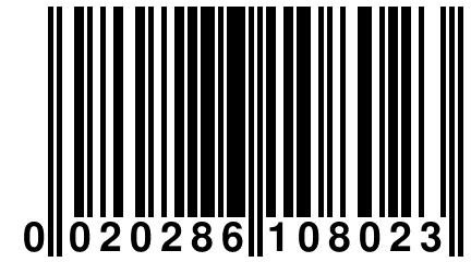 0 020286 108023