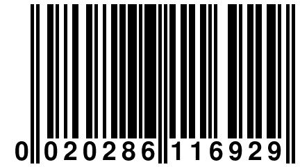 0 020286 116929