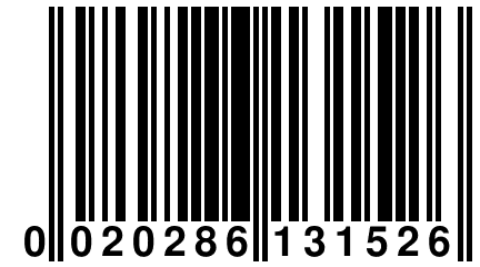 0 020286 131526