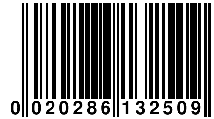 0 020286 132509