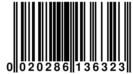 0 020286 136323