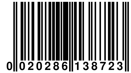 0 020286 138723