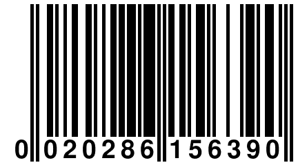 0 020286 156390