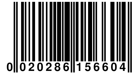 0 020286 156604