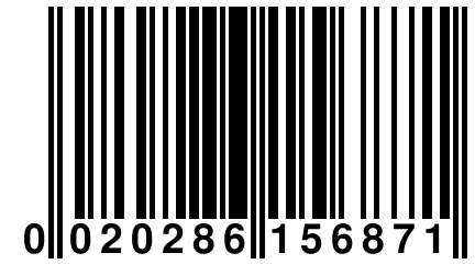 0 020286 156871