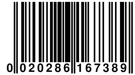 0 020286 167389