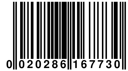 0 020286 167730