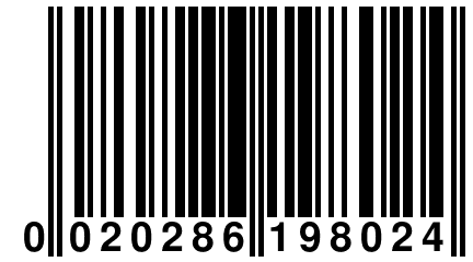 0 020286 198024