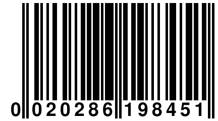 0 020286 198451