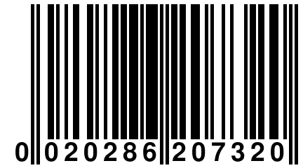 0 020286 207320