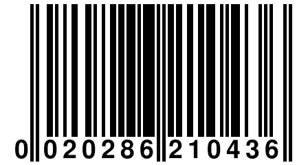 0 020286 210436