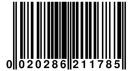 0 020286 211785