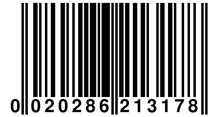 0 020286 213178