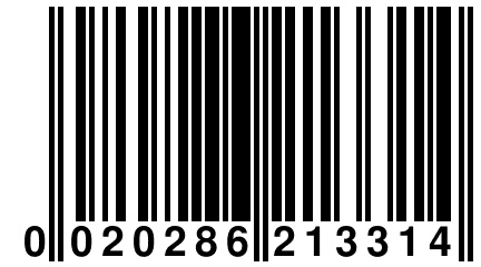 0 020286 213314