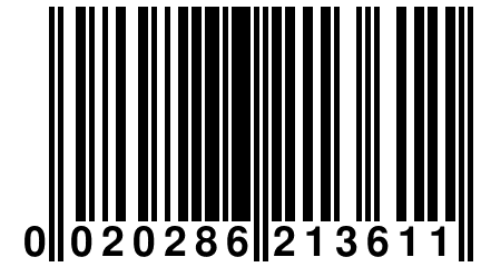 0 020286 213611