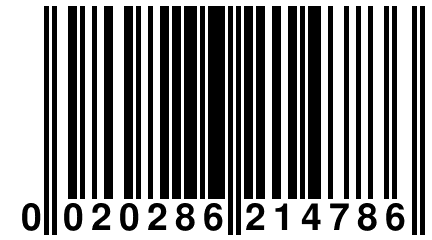 0 020286 214786