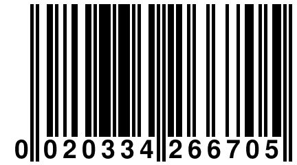 0 020334 266705