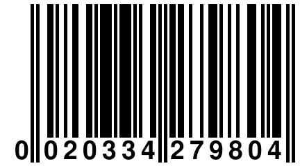 0 020334 279804