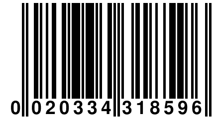 0 020334 318596