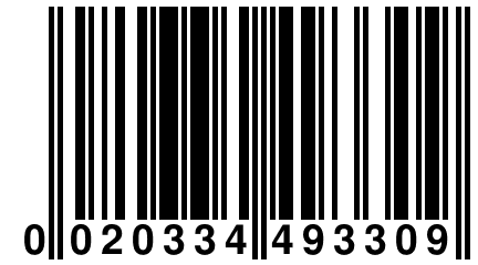 0 020334 493309