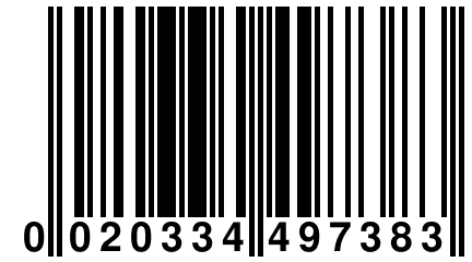 0 020334 497383