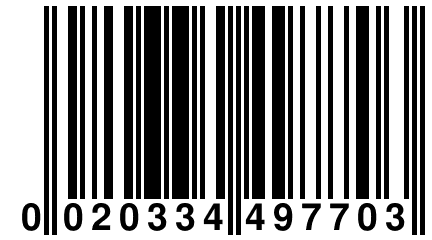 0 020334 497703