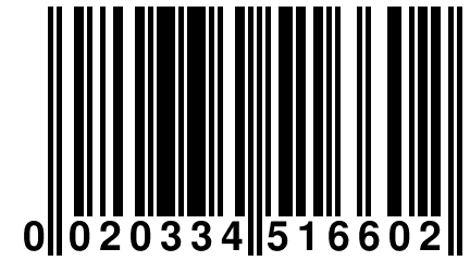 0 020334 516602