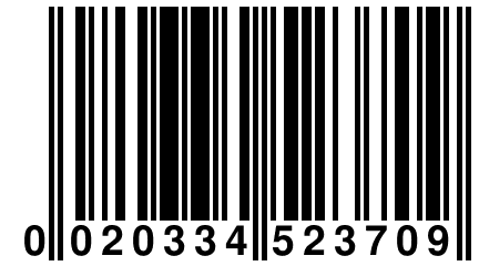 0 020334 523709