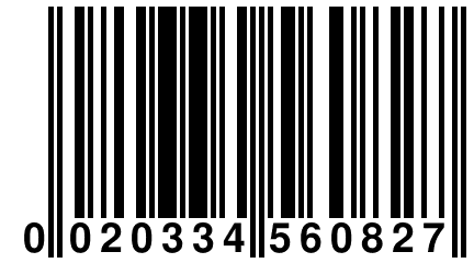 0 020334 560827