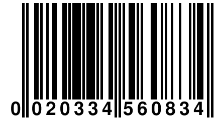 0 020334 560834