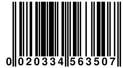 0 020334 563507