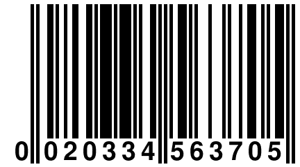 0 020334 563705