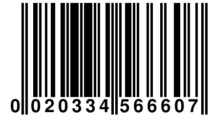 0 020334 566607