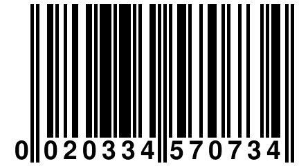 0 020334 570734