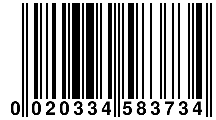 0 020334 583734